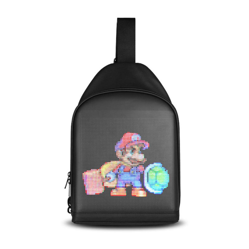 RGB LED Smart Backpack | Bluetooth Display Bag for Events, Travel, and Brand Promotion | Unisex Fashion Tech Bag