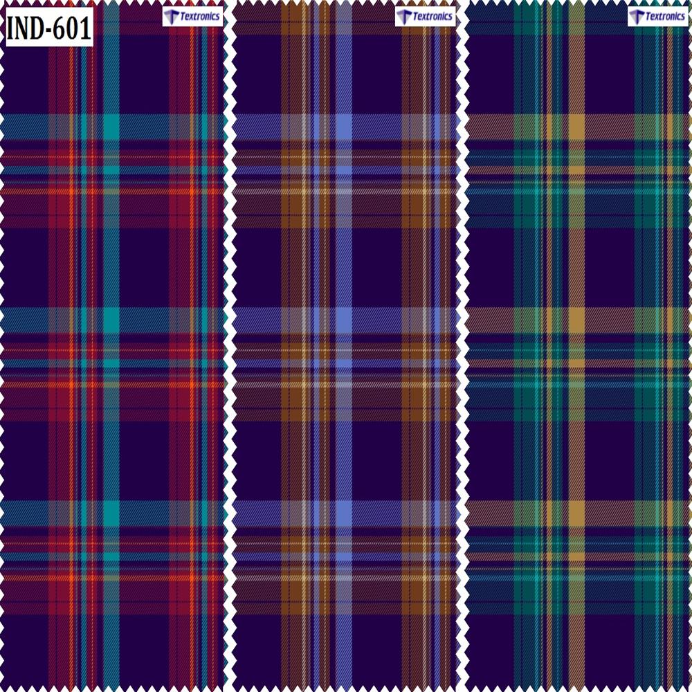 Pc Yarn Dyed Check Fabric - Attributes: Washable