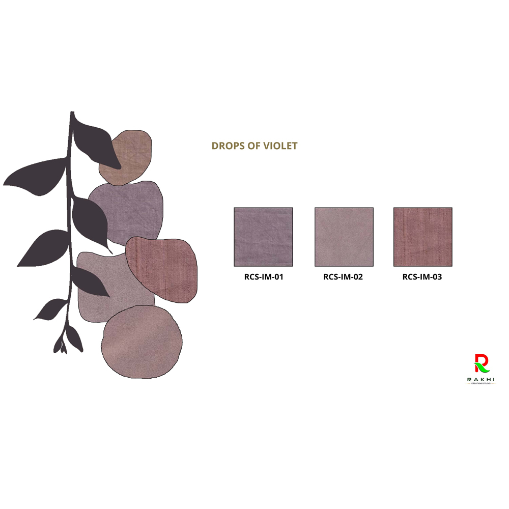 Drops Of Violet - Attributes: Washable