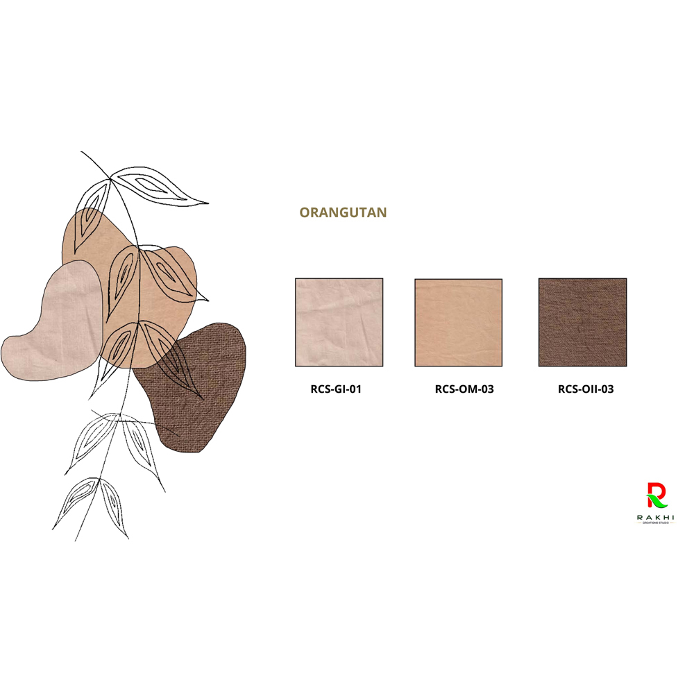 Orangutan Fabric - Attributes: Washable