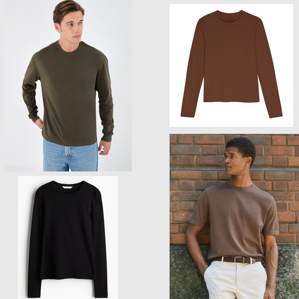 Round Neck T-Shirt - Color: Different Available