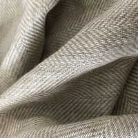 Leela Teer Linen Herringbone (powerloom) - Color: Different Available