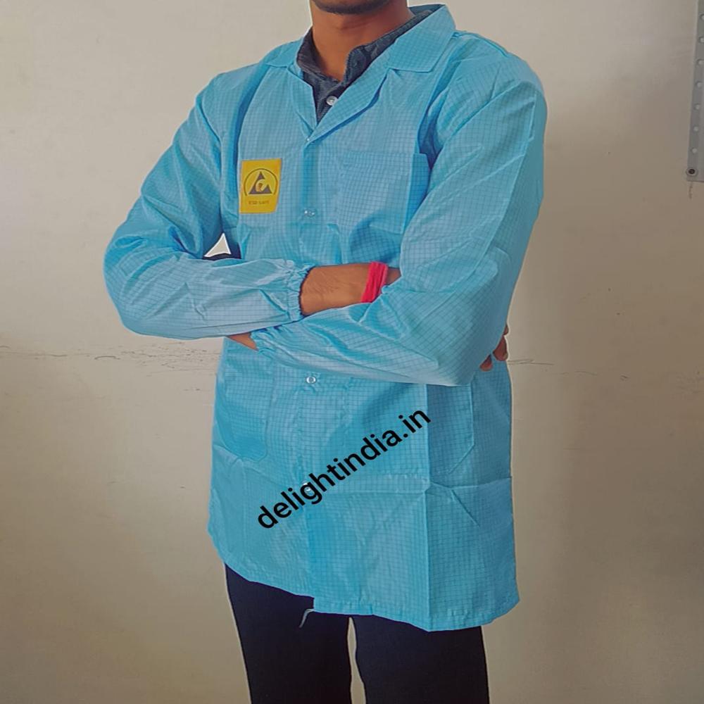 Anti-static Esd Apron - Application: Electronic Assembly & Cleanroom Application