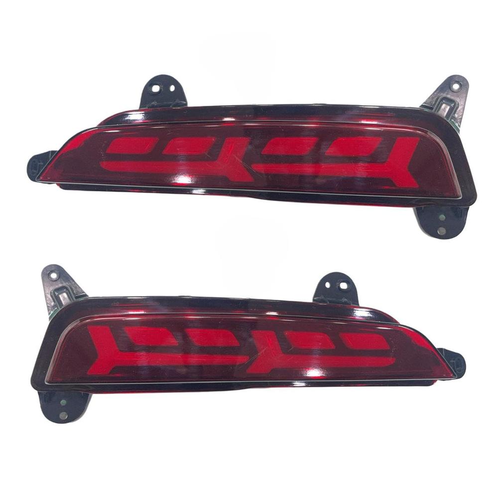 K D LED Bumper Reflector Lights for Hyundai Creta 2015-2018