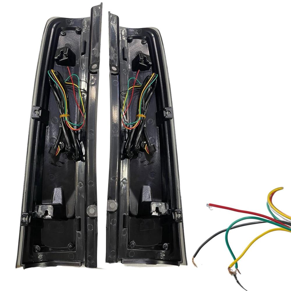 K D Pillar Light For Mahindra Scorpio S2/S10/S11 (All S Variants) (Pair) LED (BLACK SMOKY)