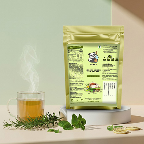 Herbal Lemon Tea Premix - Grade: Food