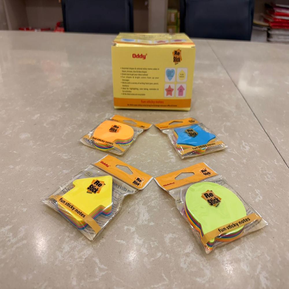 Fun Re Stick Note - Shape: 4 Shape