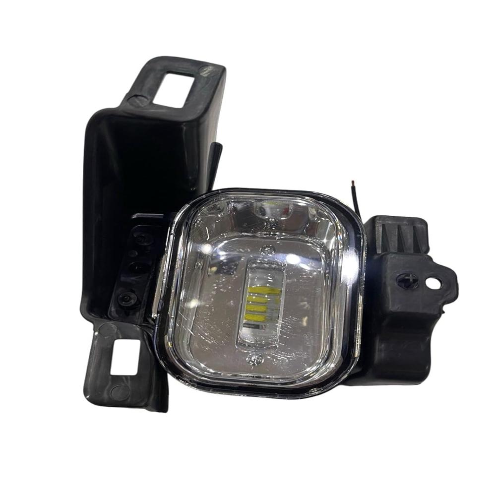 K D Led Fog Lamp Set For Nisan Magnite, 2020-2024, Pair - Body Material: Plastic
