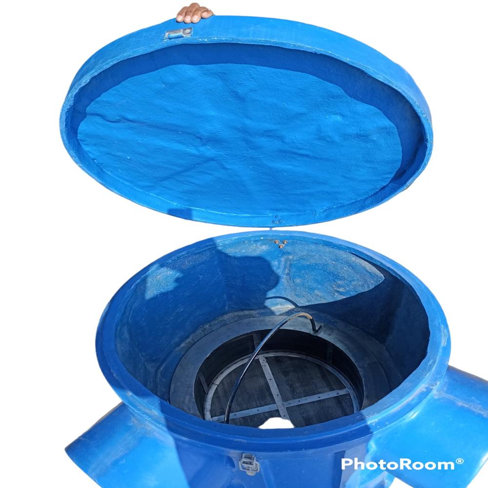 Frp Filter With Ss Jali - Color: Blue