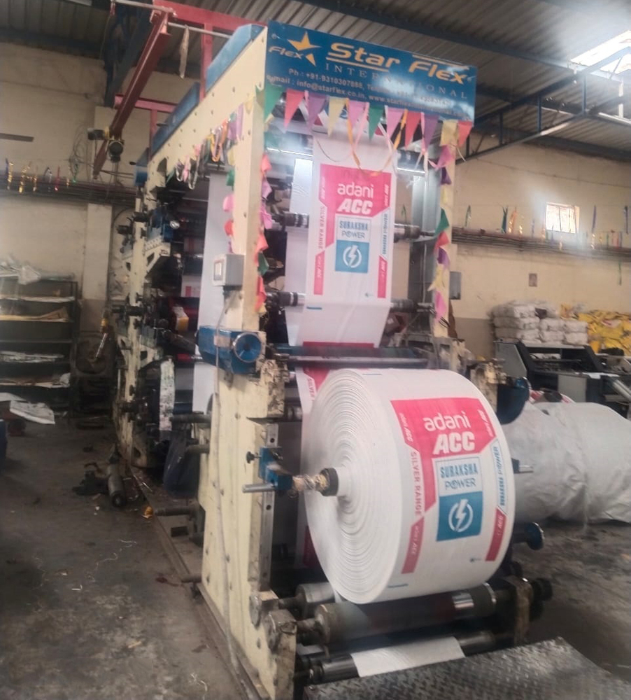 Pp Woven Bag Printing Machine - Automatic Grade: Semi-automatic