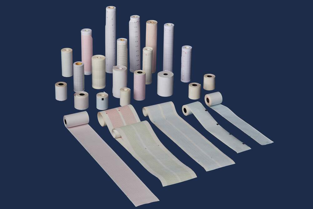 ECG Paper Roll 63mm X 20mtrs