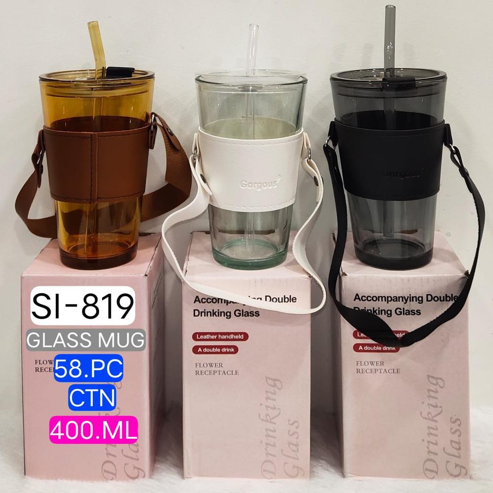 Glass Sipper with belt