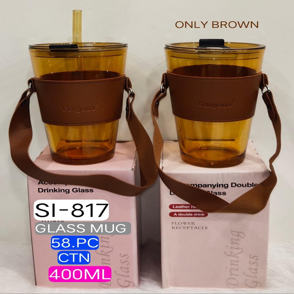 Glass Sipper with belt