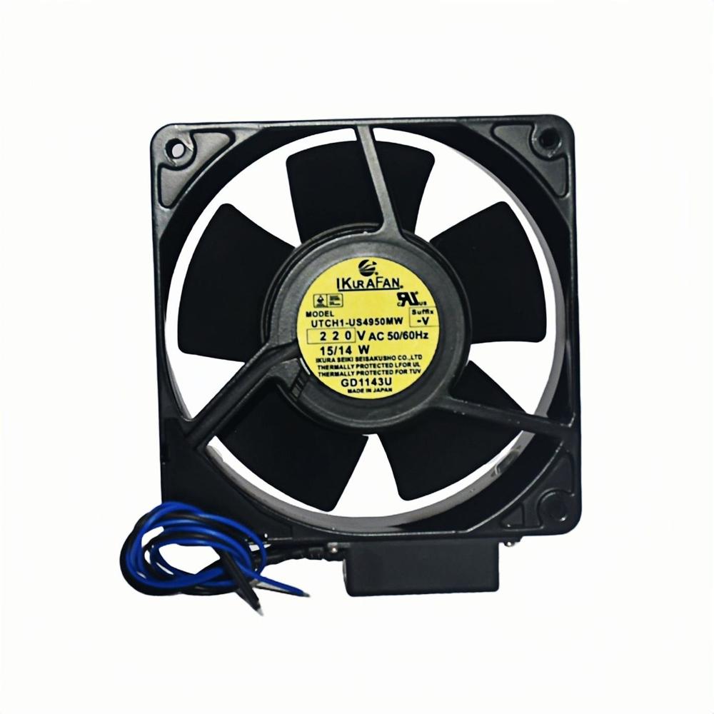 IKURA FAN UTCH1-US4950MW 220V AC 15/14W 12038mm Industrial Ventilation Ball Metal Electric Axial Flow Fan
