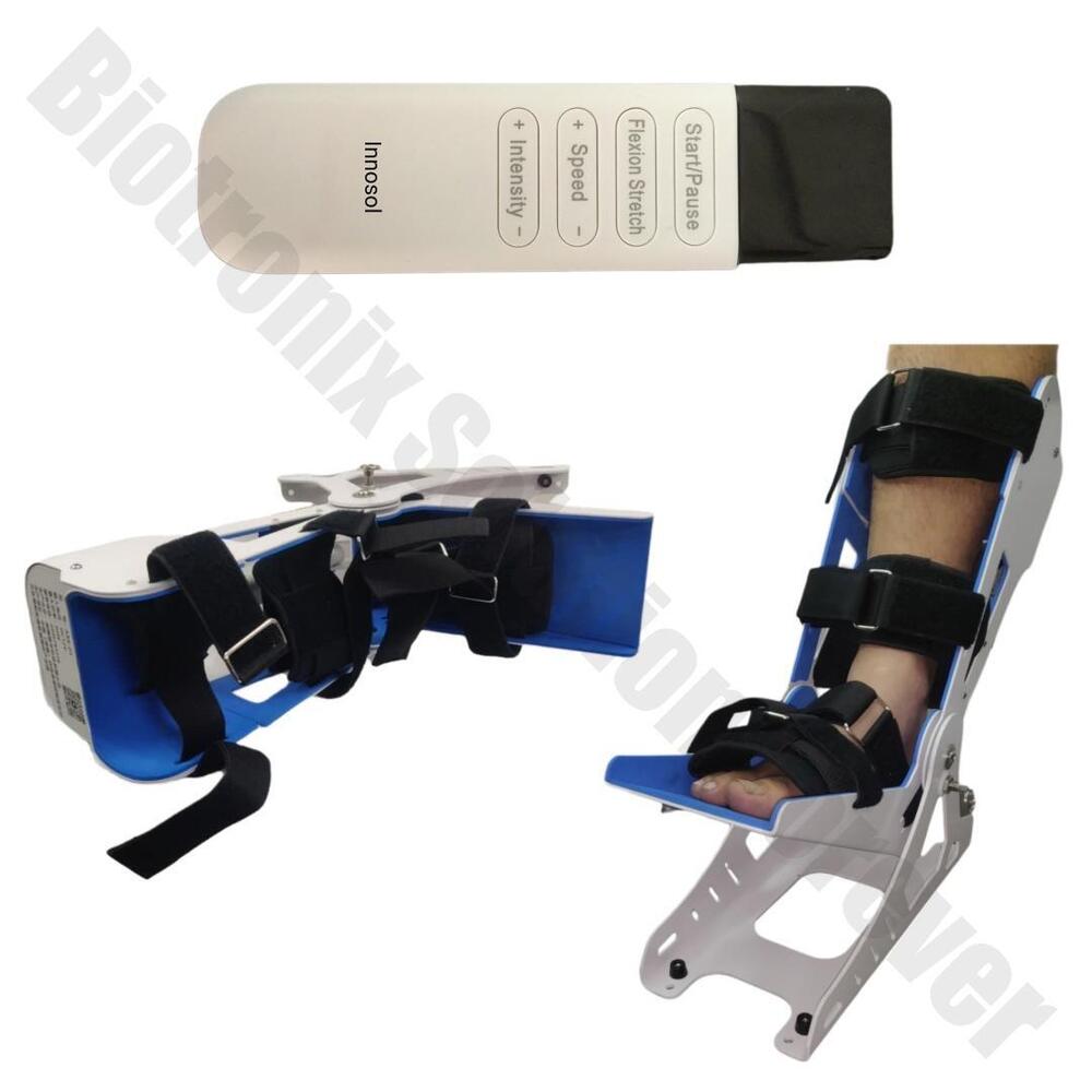 Motorized Ankle Cpm Unit With Adjustable Speed And Angle Levels