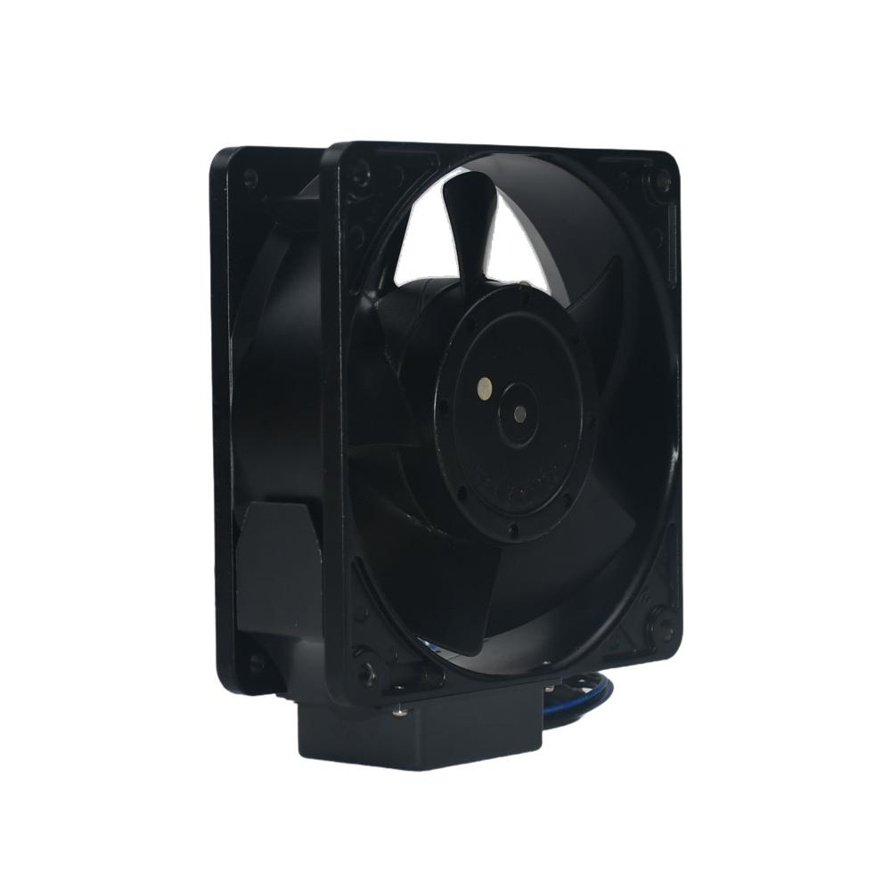 IKURA UTHA 1B-US4556-TP 200V 16/15W 12038mm Ball Bearing 3000rpm Plastic Blade Axial Cooling Fan