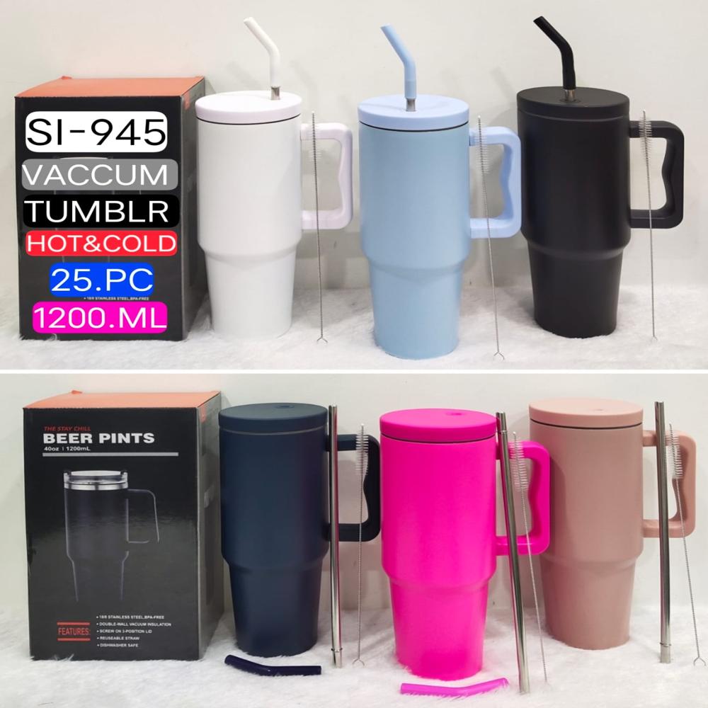 1200 ML TUMBLER WITH STRAW