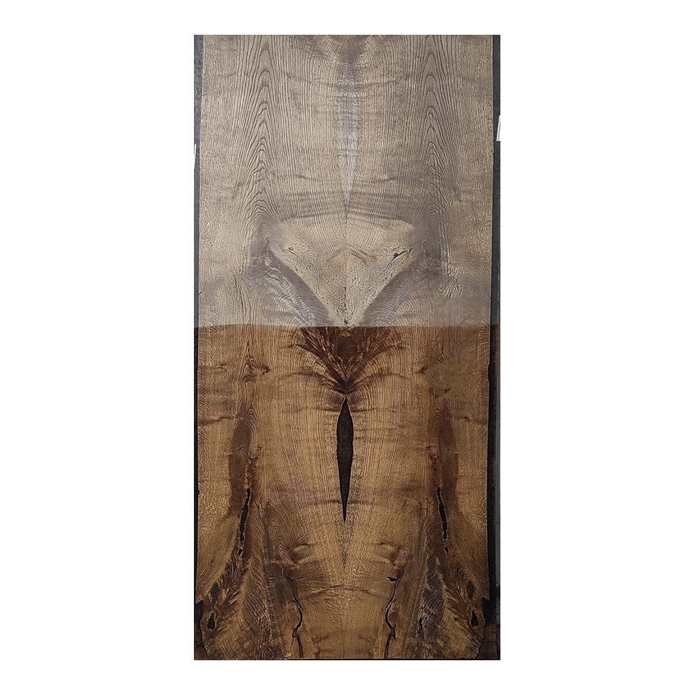 Oak Crotch Metallic Open Grains Veneer