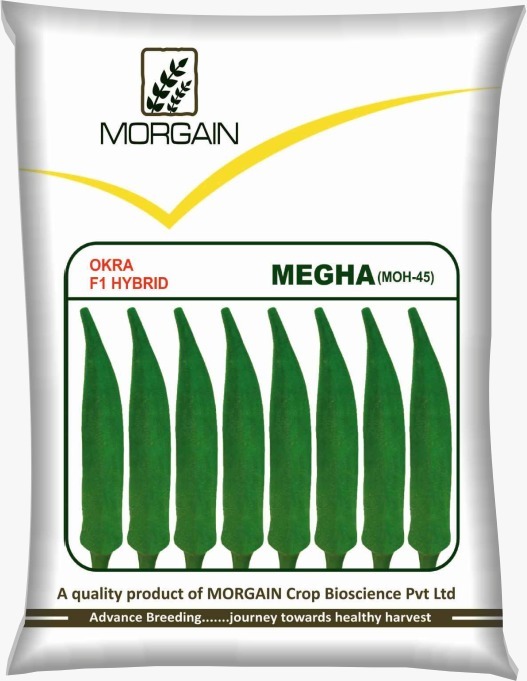 Megha MOH-45 F1 Hybrid Okra Seed