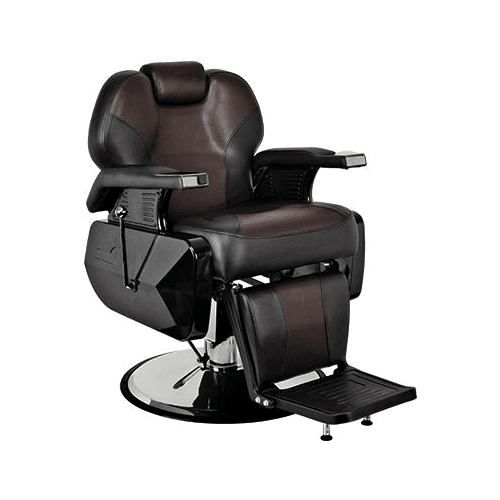 Black Brown Colour Maharaja Chair - Application: Beauty Salon