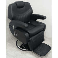 Black Hydraulic Maharaja Chair - Application: Beauty Salon