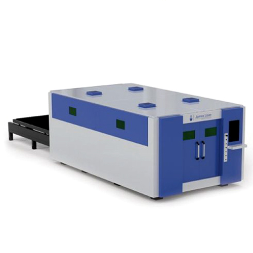 CNC Fiber Laser Cutting Machine with Enclosed Exchange Platform