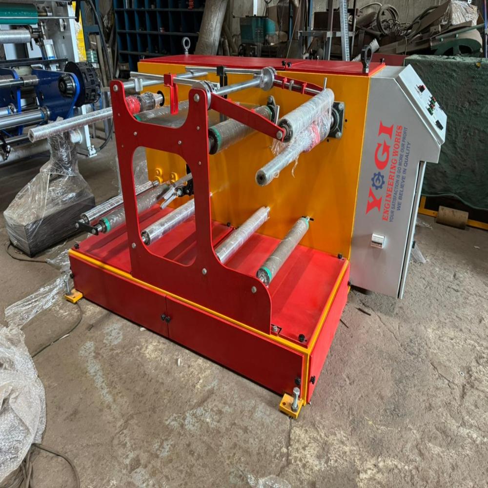 Doctoring With Slitting Rewinding Machine - Phase: Three