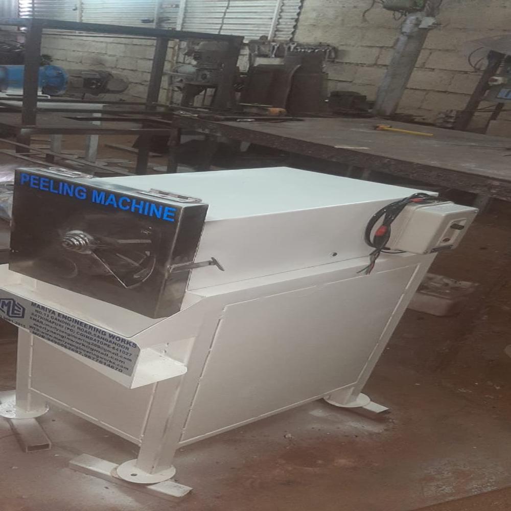 Coconut testa remover machine