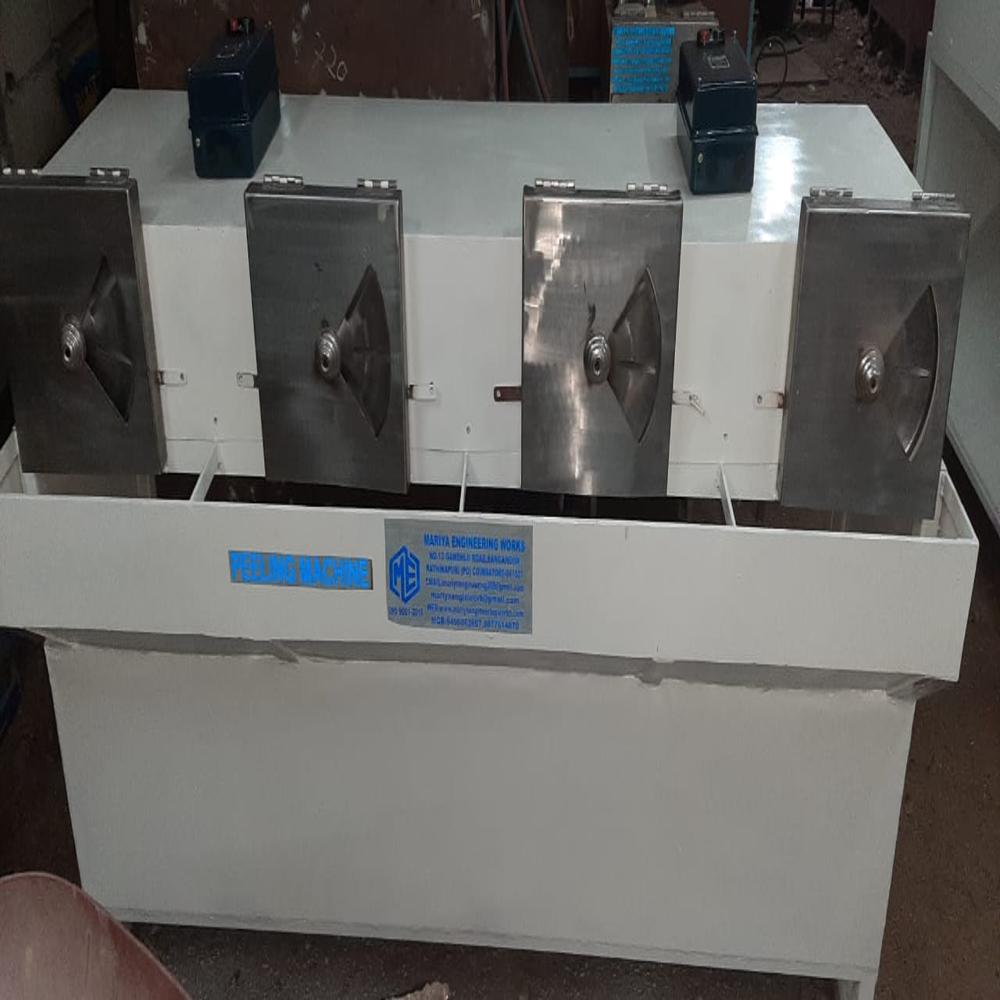 Coconut testa remover machine