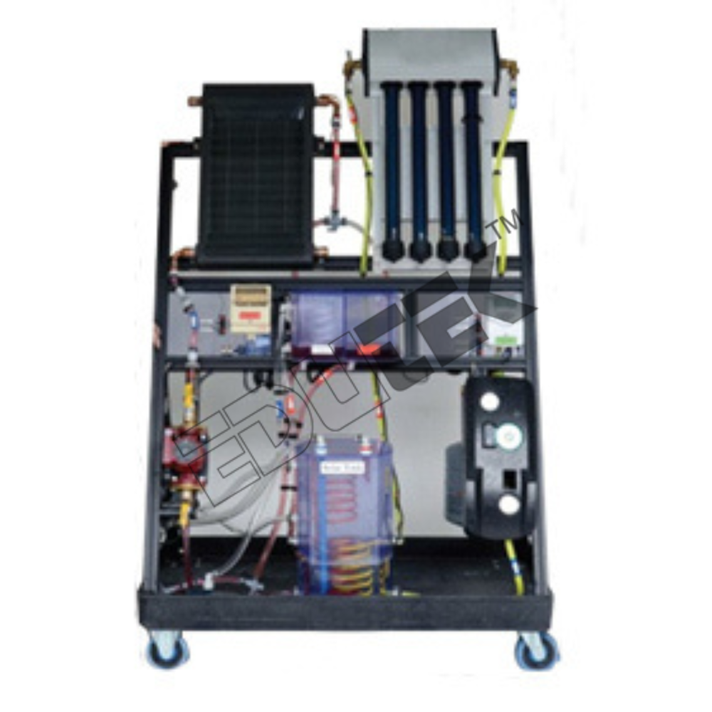 Central Storage Module With Controller And Evacuated Tube Collector