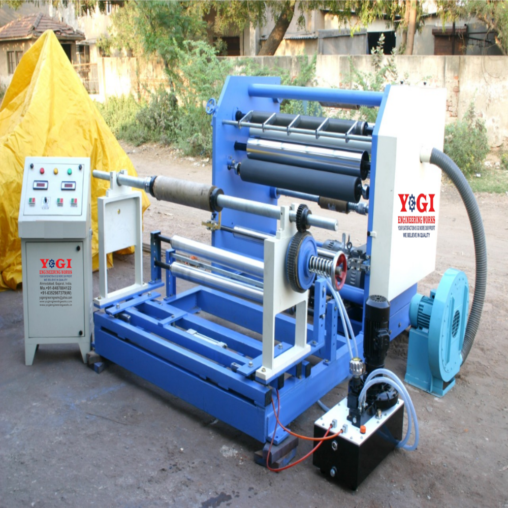 Center Shaft Slitting Machine - General Use: Industrial