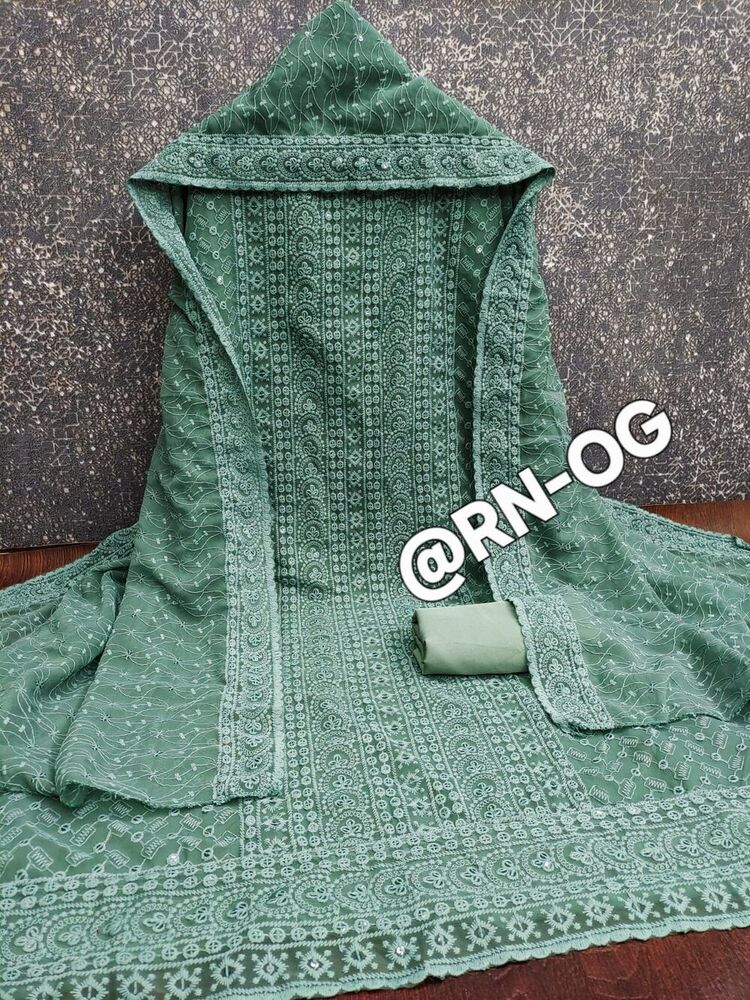 Georgette Suit Material With Dupatta