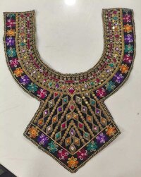 Embroidered Neck Patch - Color: Multicolor