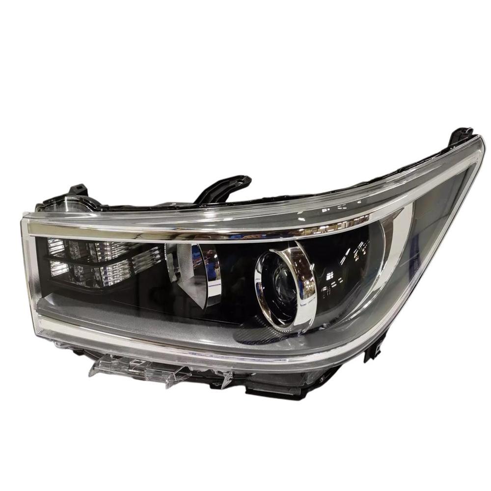 K D Headlight For Toyota Innova Crysta Type 2 With Projector 2016-2020 - Body Material: Plastic