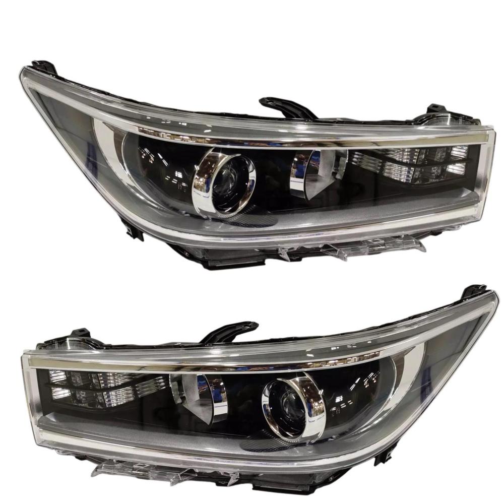 K D Headlight For Toyota Innova Crysta Type 2 with Projector 2016-2020