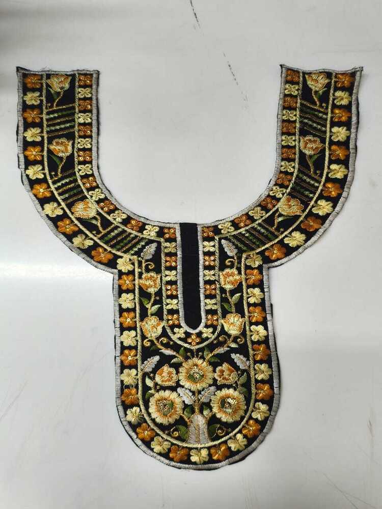 Embroidered Neckline