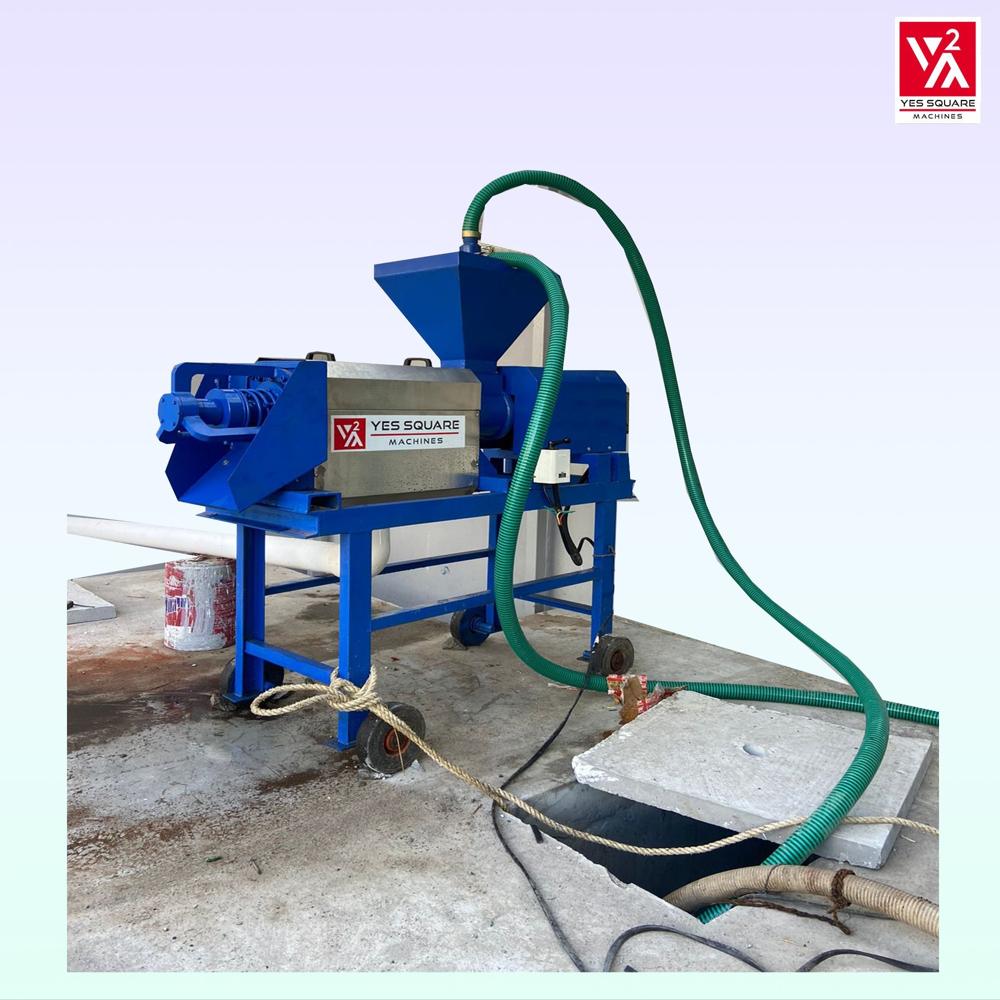 Yessquare Machine Cow Dung Dewatering Machine
