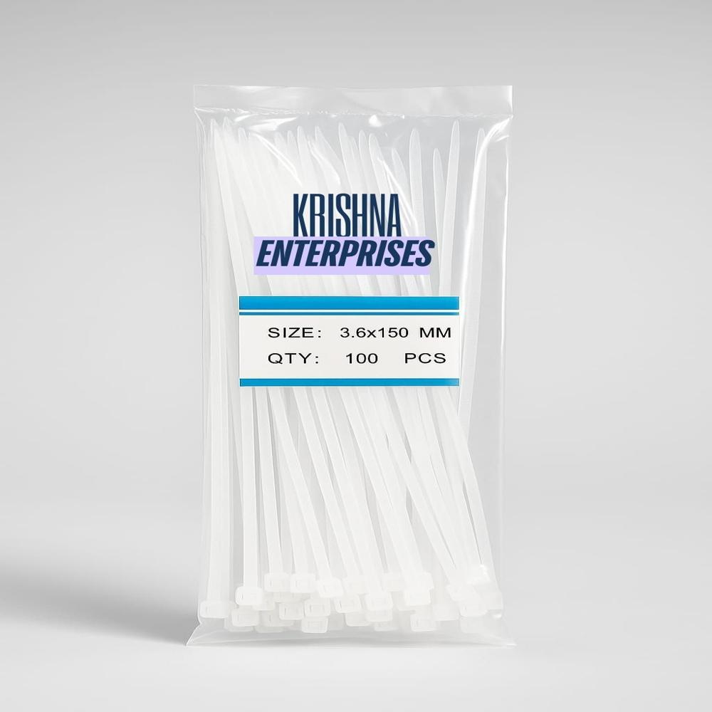 Cable Tie Belt - Color: White