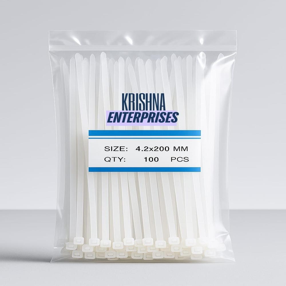 Cable Tie Belt - Color: White