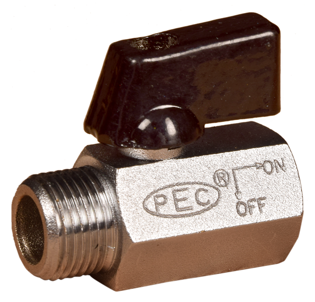 Male X Female Mini Ball Valve