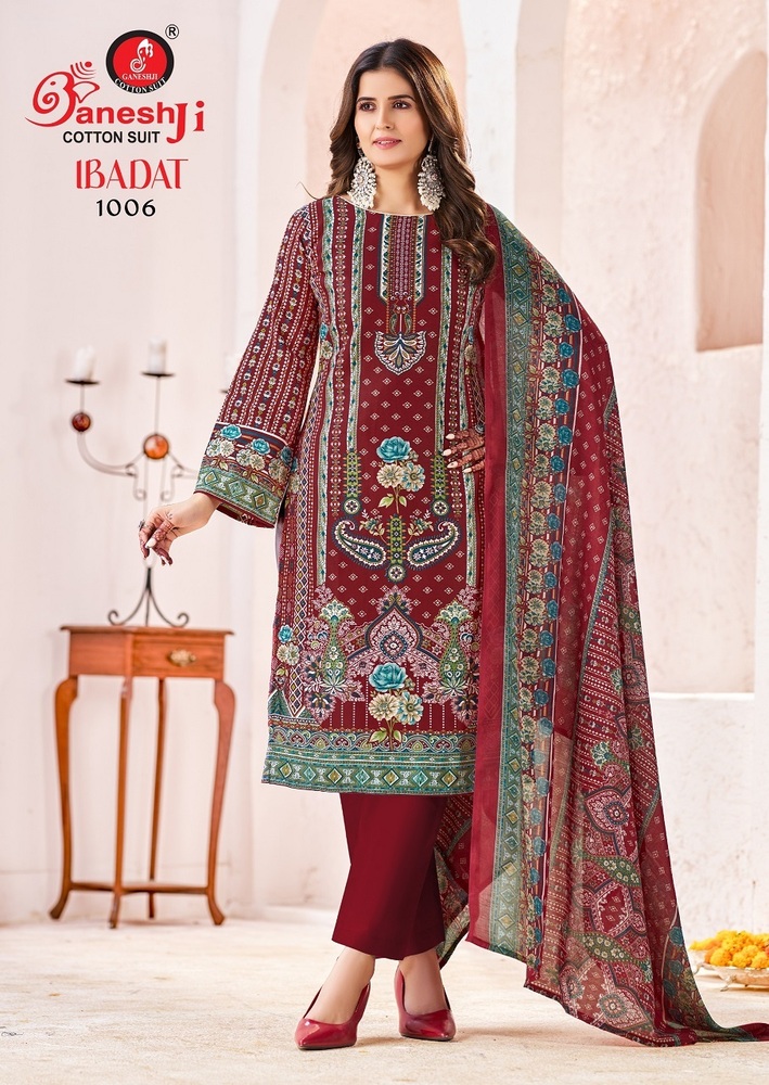 Ganeshji Ibadat Vol-1 karachi Dress Material