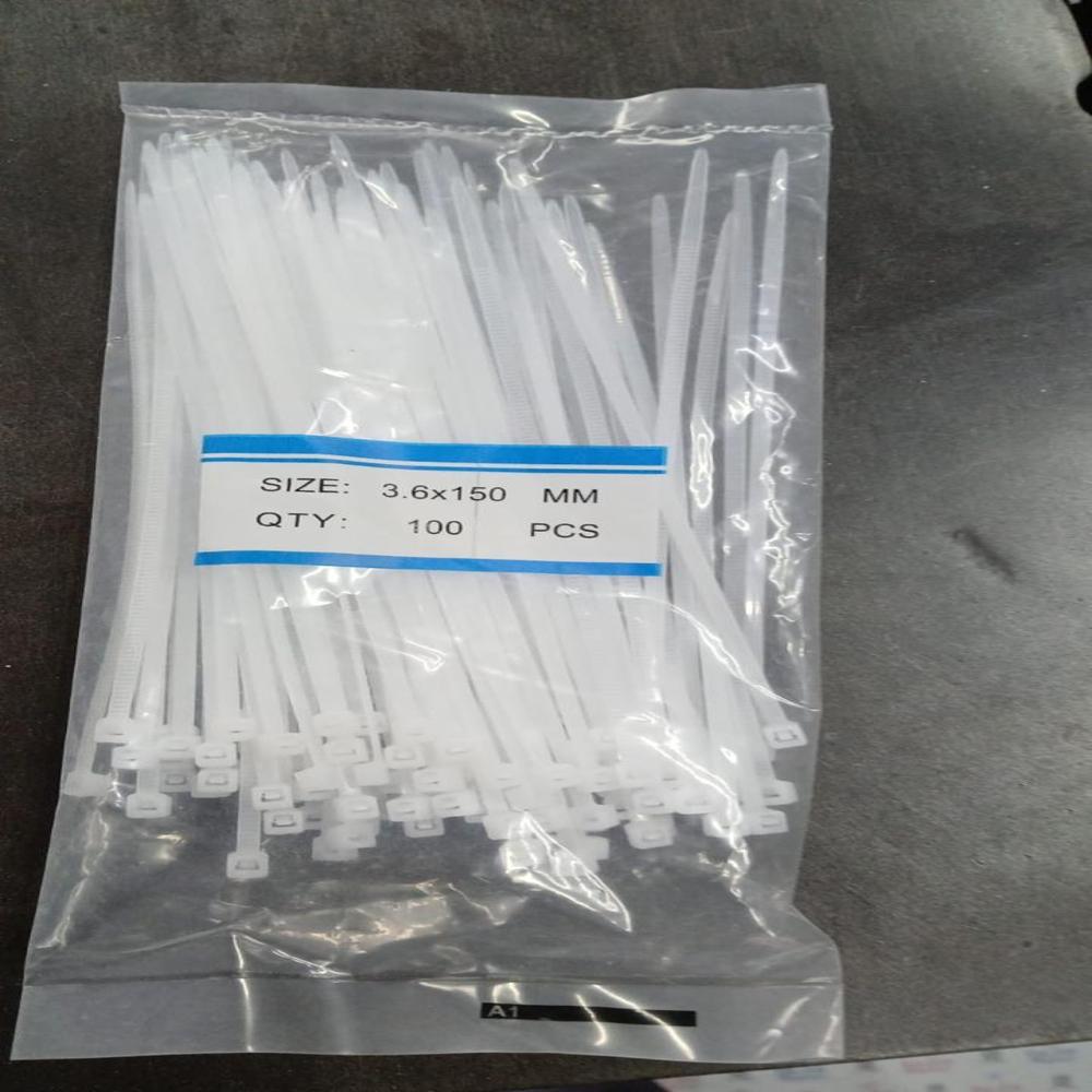 Nylon Cable Ties - Dimension (L*w*h): 100 Millimeter (Mm)