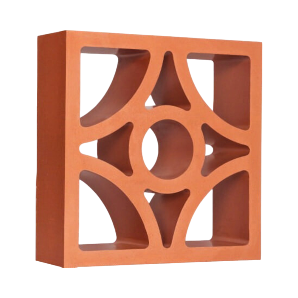 Natural Terracotta Jali Wall Tile