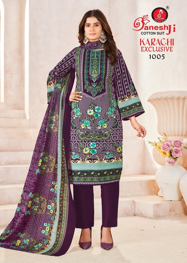 Ganeshji Karachi Exclusive Vol-1 Dress Material