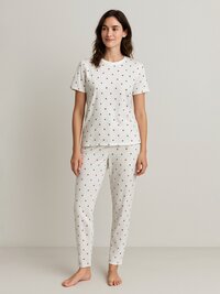 Ladies Printed Pyjama Set