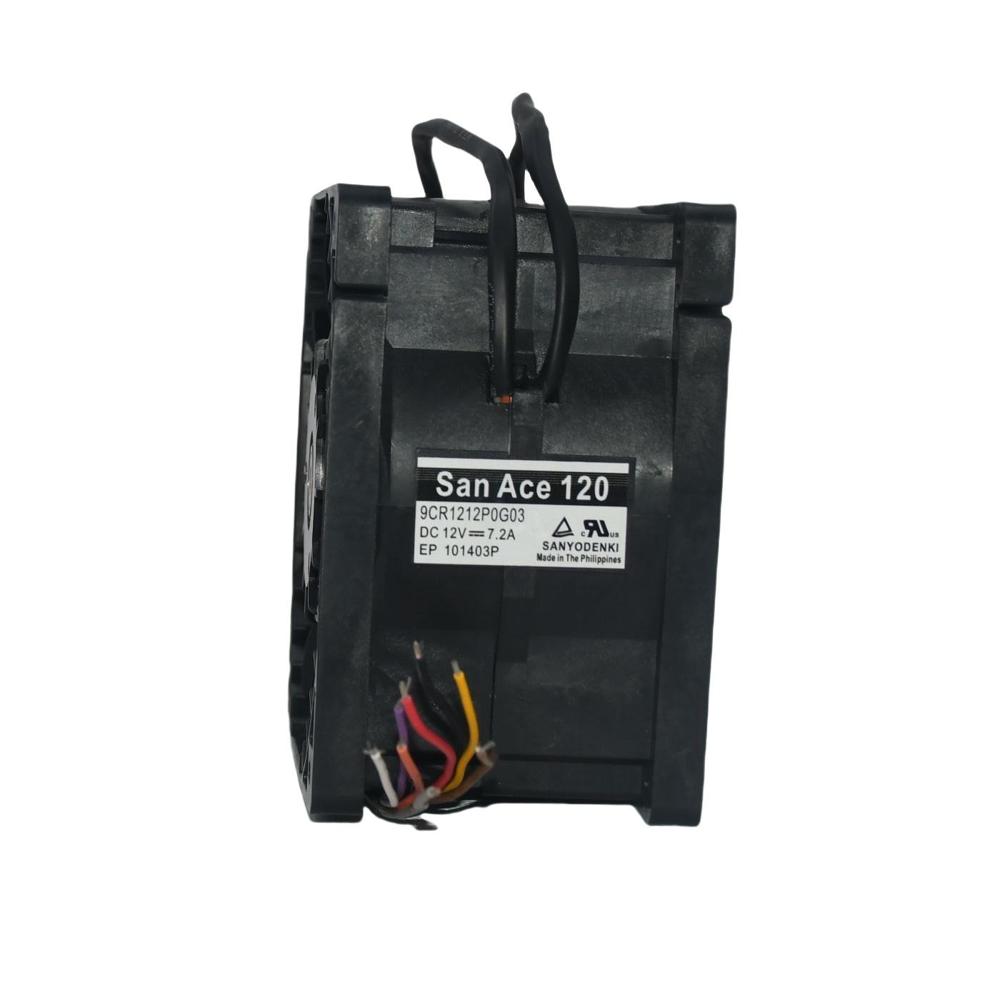 SANACE 9CR1212P0G03 12V DC 7.2A 4020mm Dual Reverse High Pressure Electric Ball Bearing Cooling Fan