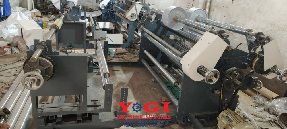 Slicon Paper Slitting Rewinding Machine