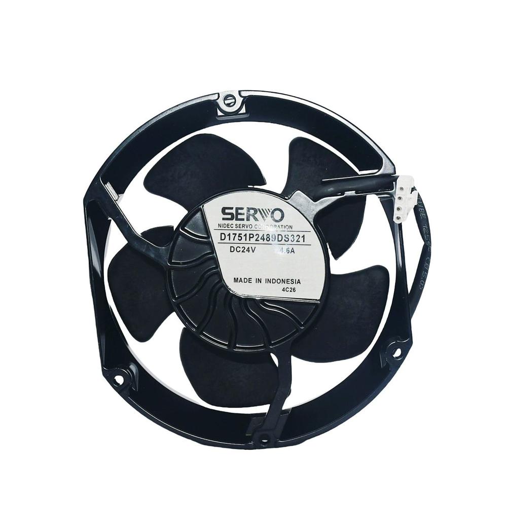 NIDEC D1751P2489DS321 24V 4.6A 12038 Inverter Fan Ball Bearing Electric Power Source Industrial Fan 