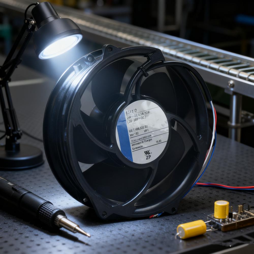 EBM PAPST 6314/2 24V 0.5A 12W 12038mm 3000rpm Speed Ball Bearing Axial Flow Cooling Fan