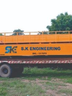 10 Ton Single Girder Cranes - Application: Factory